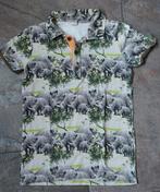 Wild neushoorn polo shirt maat 134 140, Kinderen en Baby's, Kinderkleding | Maat 134, Ophalen of Verzenden, Zo goed als nieuw