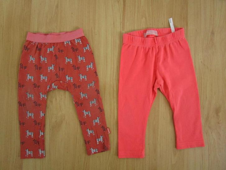 Bess + Name it - twee vrolijke broekjes maat 74, Kinderen en Baby's, Babykleding | Maat 74, Zo goed als nieuw, Meisje, Broekje
