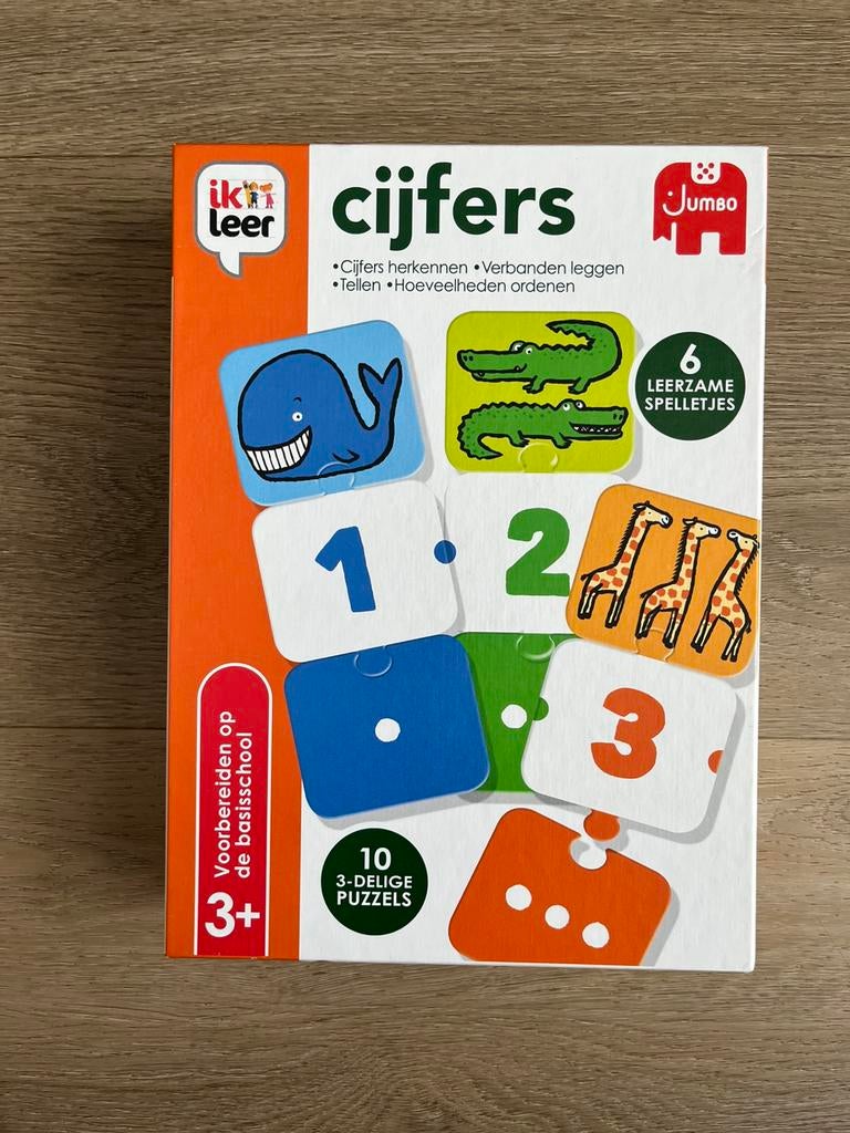 Ik leer cijfers jumbo, Ophalen of Verzenden, Zo goed als nieuw