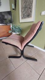 Ingmar Relling Westnova jaren 60 design fauteuil, Huis en Inrichting, Fauteuils, Ophalen, Gebruikt, 75 tot 100 cm, Leer