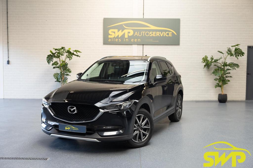 Mazda CX-5 2.5 4WD SkyActiv-G 194 Luxury | Navi | Cam | Trek, Auto's, Mazda, Automaat, Gebruikt, 4 cilinders, Zwart