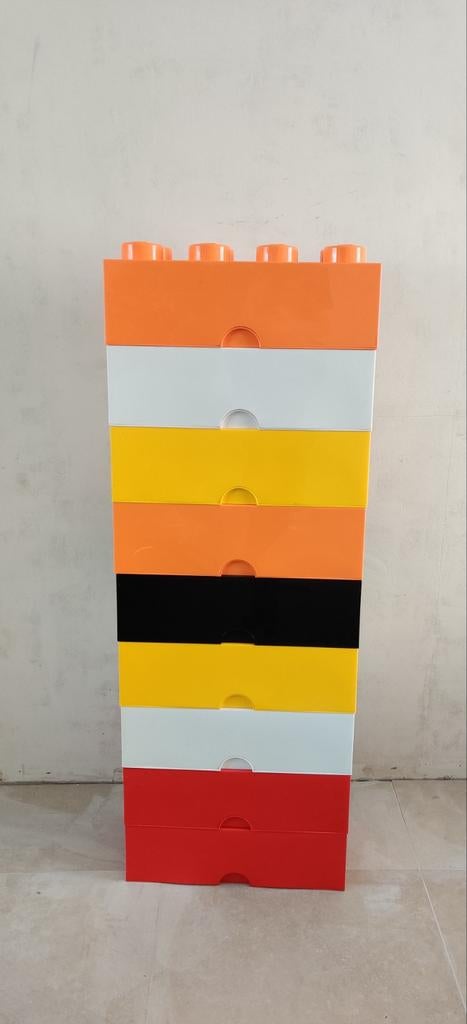 Lego opbergbakken 2 x 4, Kinderen en Baby's, Speelgoed | Duplo en Lego, Ophalen, Gebruikt, Overige thema's, Lego