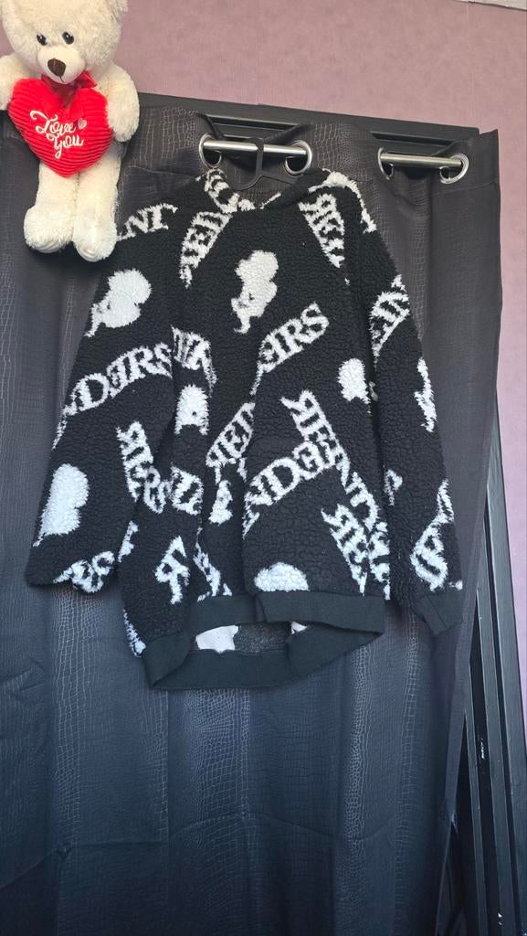 Reinders Lange Trui One Size - Zwart/Wit, Reinders, Ophalen of Verzenden, Maat 38/40 (M), Zwart