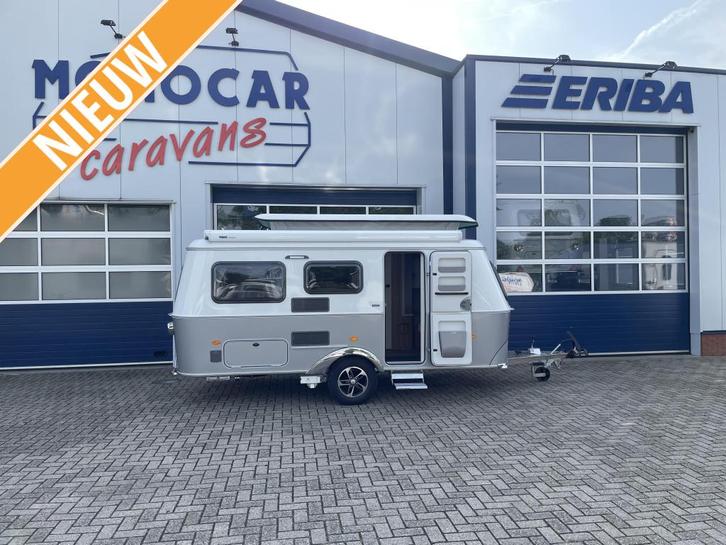 Eriba Touring 530 Legend, Caravans en Kamperen, Caravans, Bedrijf, tot en met 3, 750 - 1000 kg, Standaardzit, Eriba, Dwarsbed