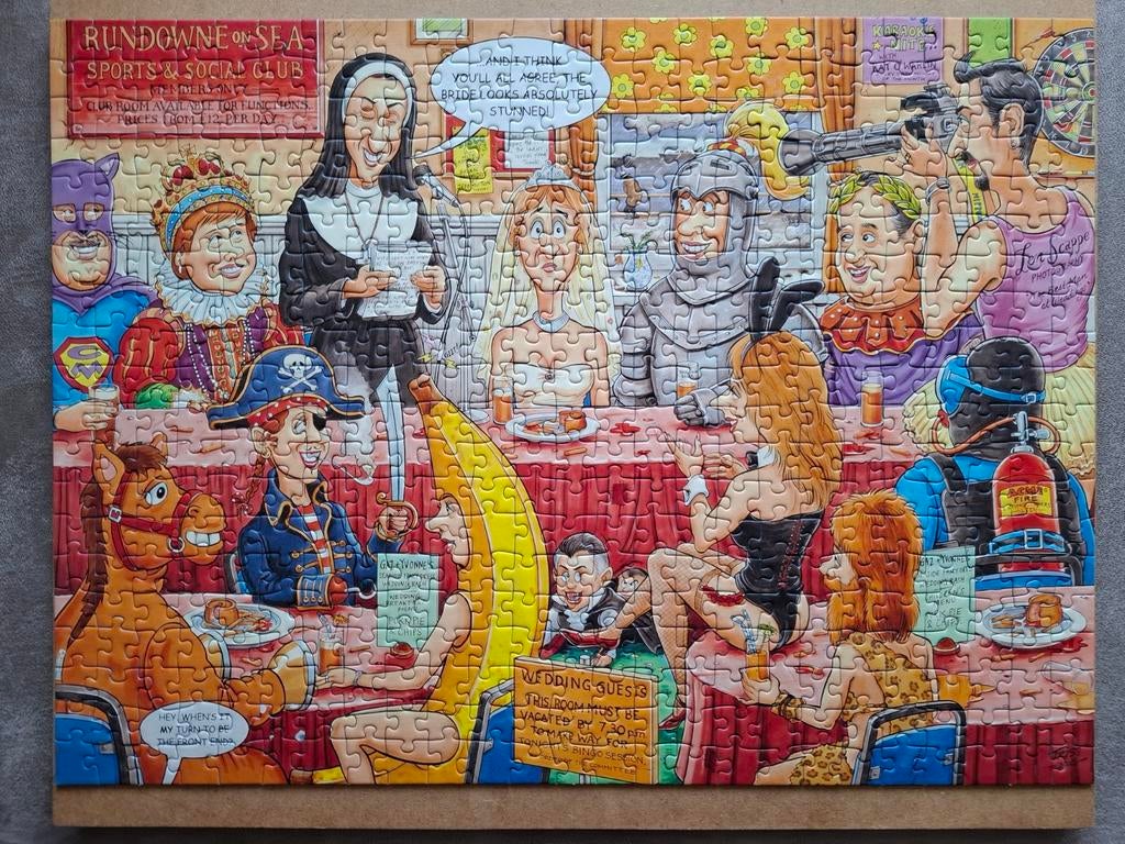 Legpuzzel 500 stukjes, Ophalen of Verzenden, 500 t/m 1500 stukjes, Zo goed als nieuw, Legpuzzel