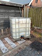 IBC Watertank 1000L - Regenwateropvang, Ophalen, Kunststof, Gebruikt, Met kraantje