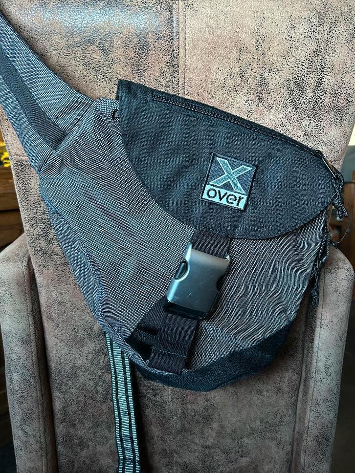 X-Over Schuine Rugzak / Tas en ook Schoudertas, Sieraden, Tassen en Uiterlijk, Tassen | Rugtassen, Zo goed als nieuw, Overige merken