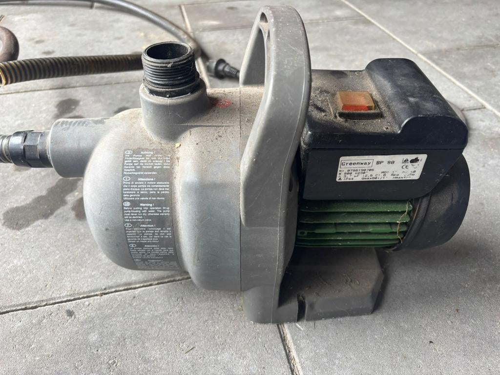 Vijverpomp!!!, Ophalen, Dompelpomp