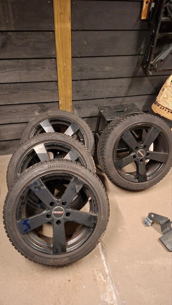 Set van 4 gebruikte banden en velgen, Gebruikt, 16 inch, Banden en Velgen, Personenwagen