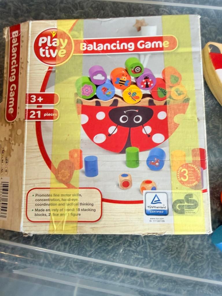 Playtive Houten Balansspel, Kinderen en Baby's, Speelgoed | Educatief en Creatief, Ophalen of Verzenden, Gebruikt