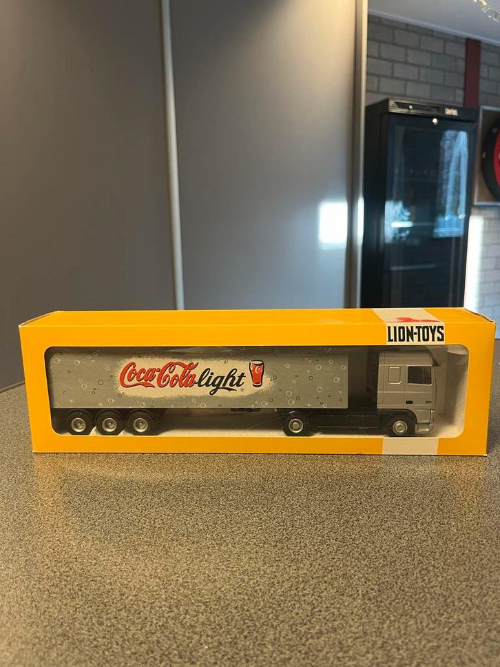 Lion Toys Coca-Cola light DAF vrachtwagen, Hobby en Vrije tijd, Modelbouw | Auto's en Voertuigen, Nieuw, Truck, 1:32 tot 1:50