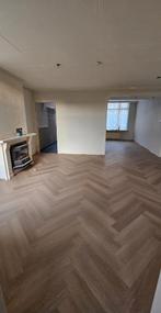 PVC Click Visgraat Vloer Gerookt - 40m2, Ophalen, Kunststof, 50 tot 150 cm, Overige typen