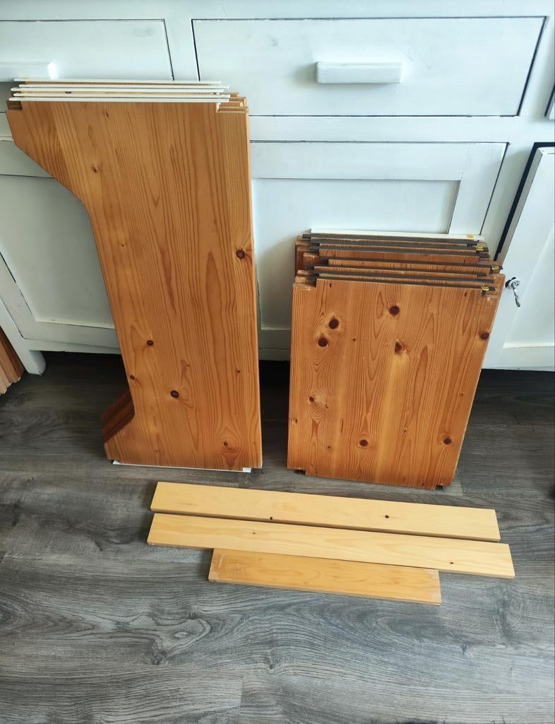 Lundia planken, Ophalen, Gebruikt