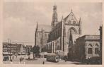 Haarlem groote kerk tram 1915, Ophalen of Verzenden, Voor 1920, Gelopen, Noord-Holland