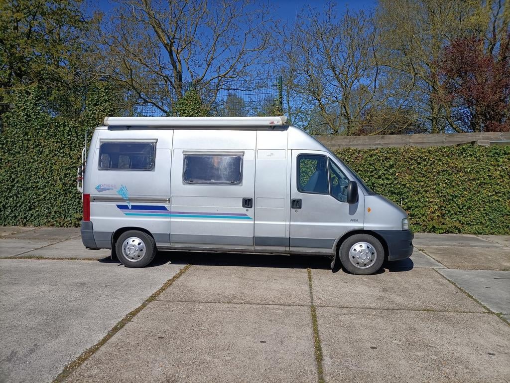 Peugeot 2.8 JTD Possl, Buscamper of Camperbus, Ringverwarming, Dakluik, Pössl