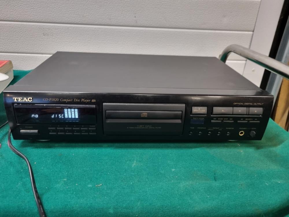 teac cd-p1820 compact disc player, Audio, Tv en Foto, Cd-spelers, Ophalen of Verzenden, 'T Olde Gre-j, Info@toldegrej.nl, Endepoelstraat 20f Didam