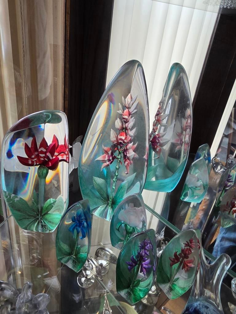 Glazen sculpturen van Mats Jonasson - Collectie item, Verzamelen, Ophalen, Gebruikt, Overige typen