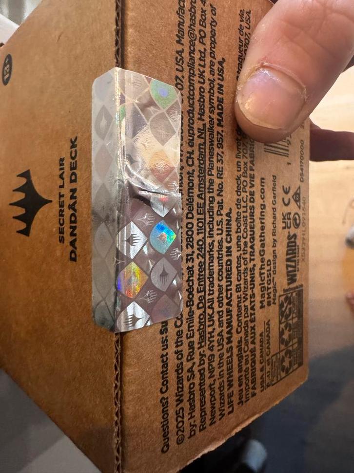 Secret Lair Dandan Deck Magic the Gathering, Hobby en Vrije tijd, Verzamelkaartspellen | Magic the Gathering, Nieuw, Speeldeck