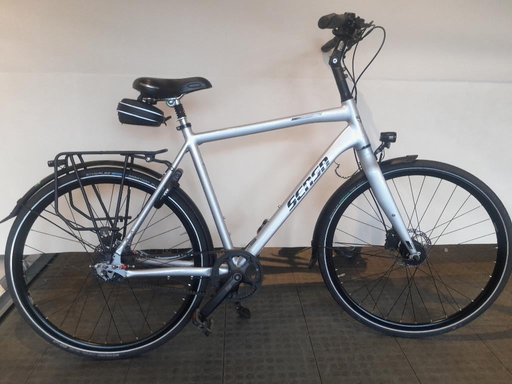 28 inch Sensa Sintura Belt Drive, 8 versn. Alfine naaf., Versnellingen, Zo goed als nieuw, Schijfrem, 53 tot 57 cm