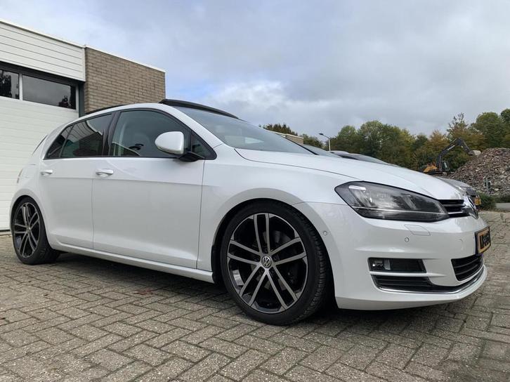 Volkswagen Golf 1.4 TSI ACT Highline 190PK Panodak Leer Trek, Auto's, Volkswagen, Bedrijf, Te koop, Golf, ABS, Achteruitrijcamera