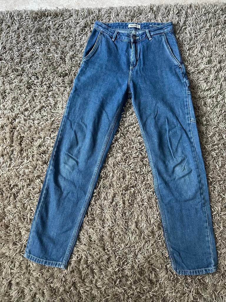 Carhartt Jeans - W Pierce Pant - Maat 24, Ophalen of Verzenden, Gedragen, Blauw, W27 (confectie 34) of kleiner