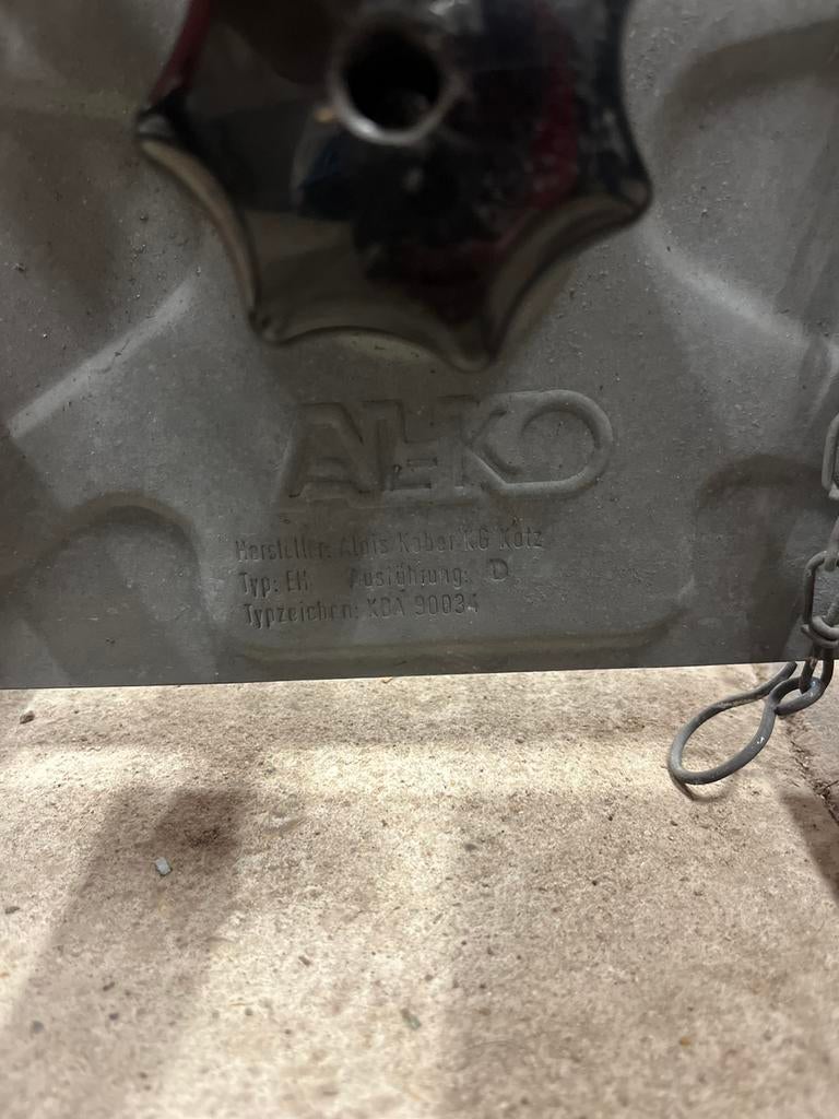 Alko reservewielhouder caravan, aanhanger, Ophalen, Gebruikt
