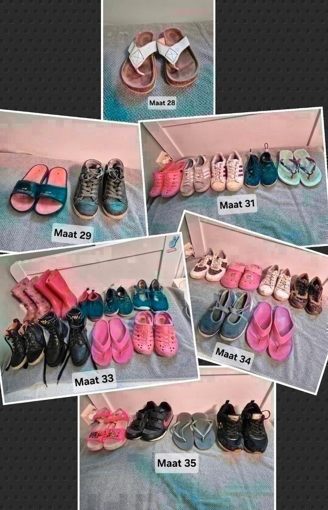 Meisjes schoenen maat 28, 29, 31, 33, 34 & 35, Crocs, Meisje, Schoenen, Ophalen of Verzenden