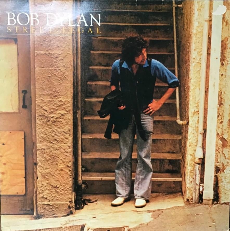 TE KOOP GEBRUIKTE LP BOB DYLAN - STREETLEGAL, Gebruikt, Ophalen of Verzenden, 1970 - 1979, 12 inch
