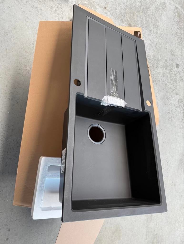 Nieuwe Franke spoelbak, zwart, Huis en Inrichting, Ophalen, Nieuw