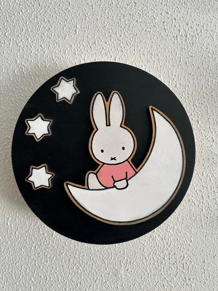 Nijntje Dick Bruna wandlampje kinderkamer, Ophalen of Verzenden, Gebruikt, Lamp