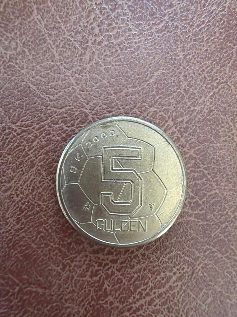 5 Gulden EK 2000 munt Beatrix, Postzegels en Munten, Munten | Nederland, Ophalen, Koningin Beatrix, 5 gulden, Losse munt