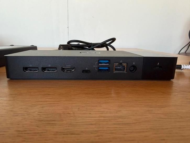 Dell USB-C Docking Station - WD19TBS, Computers en Software, Dockingstations, Gebruikt, Docking station, Harde schijf, Laptop