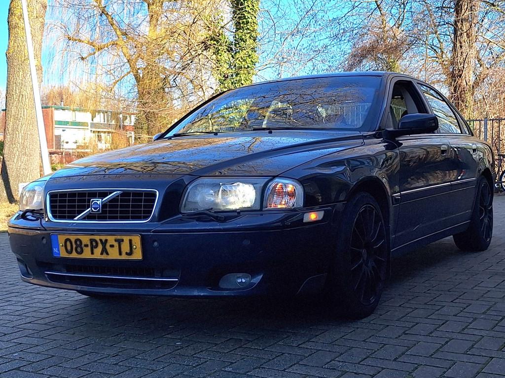 Volvo S80 2.5T Sapphire Full Option - Automaat Schuifdak Led, Blauw, 2521 cc, Bedrijf, Stoelverwarming