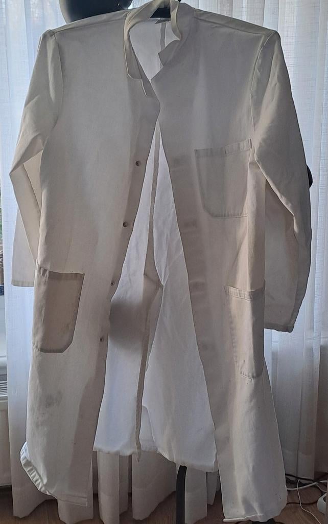 Witte labjas maat 48, Ophalen of Verzenden