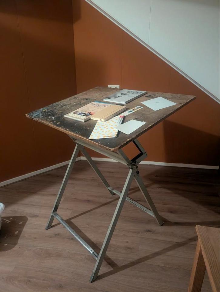 Bureau tekentafel hobby tafel, Doe-het-zelf en Verbouw, Tekentafels, Ophalen