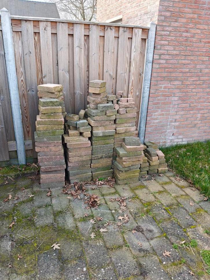 Tuintegels, Tuin en Terras, Tegels en Klinkers, Gebruikt, Terrastegels, Beton, Ophalen