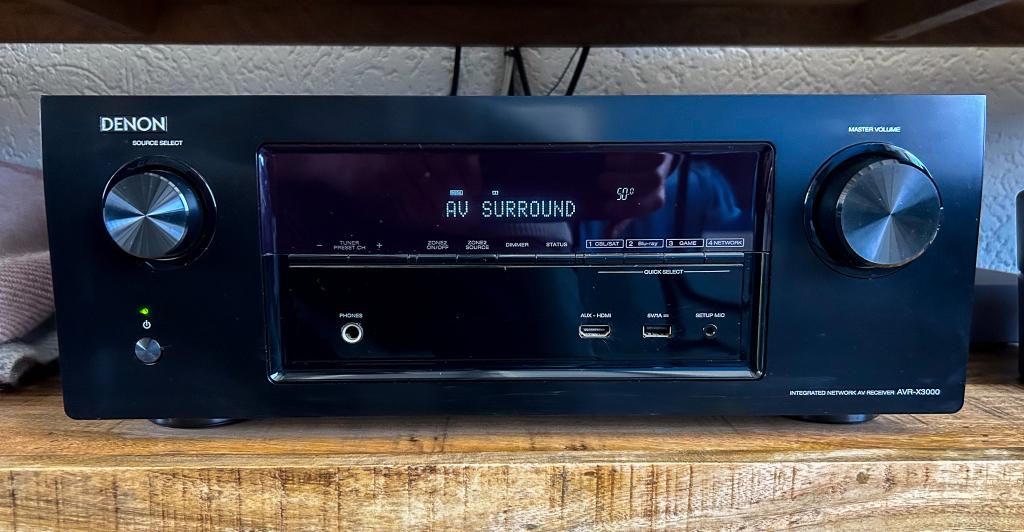 Denon AVR-X3000, Ophalen, Gebruikt, Denon, 120 watt of meer