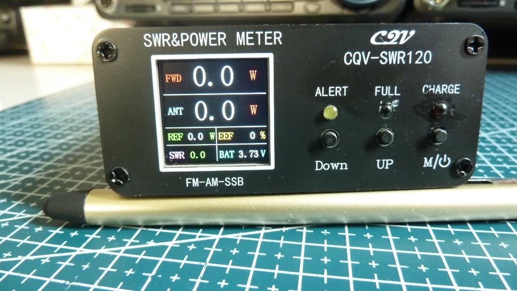 SWR METER CQV-SWR120, Telecommunicatie, Zenders en Ontvangers, Ophalen of Verzenden, Gebruikt, Zender en Ontvanger
