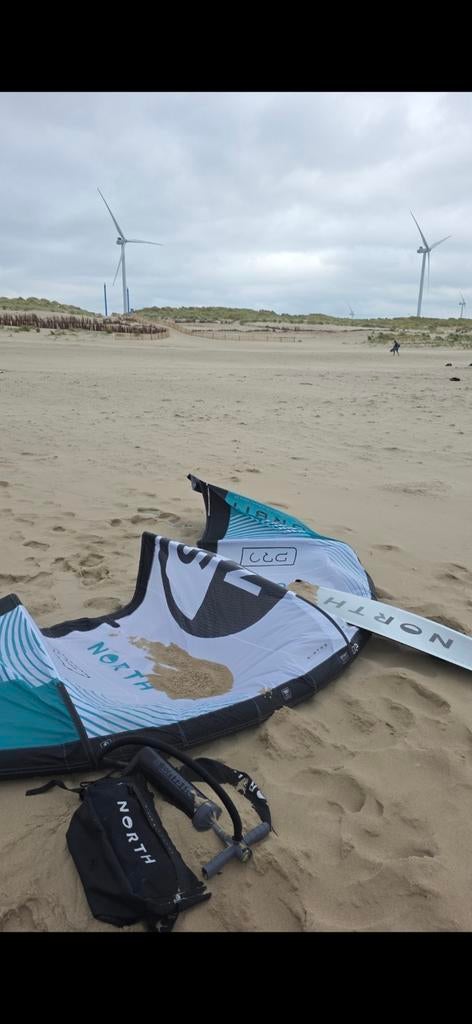 North Orbit Pro 8m 2024 ZO GOED ALS NIEUW, Watersport en Boten, Kitesurfen, 8 m², Geen board, Ophalen of Verzenden, Zo goed als nieuw