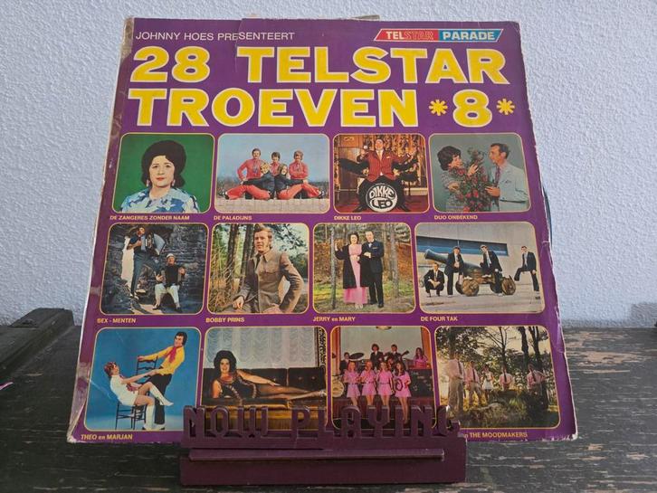 28 telstar troeven 8, Cd's en Dvd's, Vinyl | Verzamelalbums, Gebruikt, Nederlandstalig, 12 inch, Ophalen of Verzenden