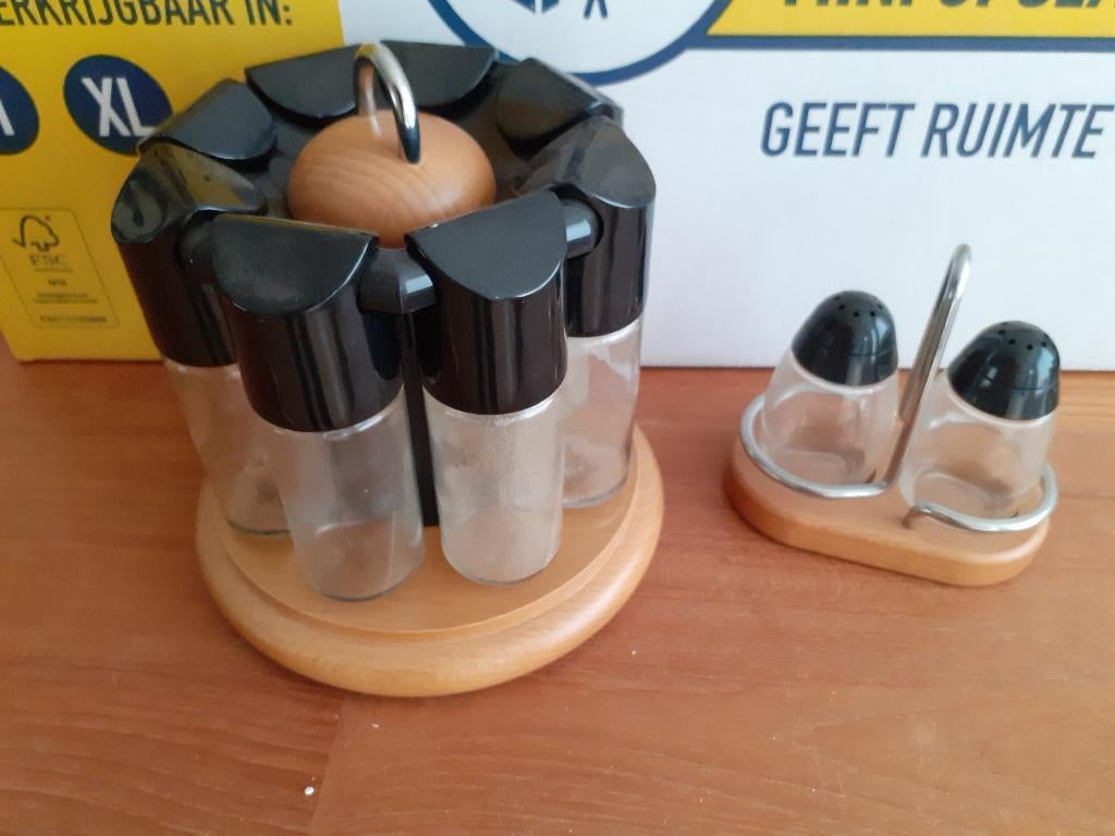 Kruidencarroucel + peper&zout stel, Verzenden