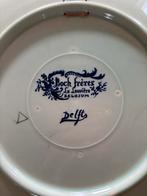 Origineel Boch Frères La Louvière Delfts Blauw Bord, Antiek en Kunst, Ophalen of Verzenden