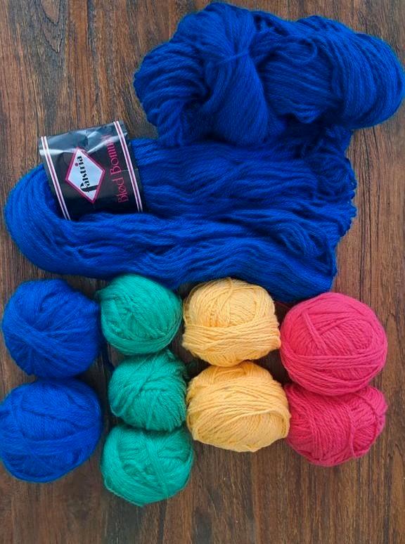 Kleurrijk 100% Katoen Brei- en Haakgaren - Diverse Kleuren, Hobby en Vrije tijd, Breien en Haken, Nieuw, Breien of Haken, Wol of Garen