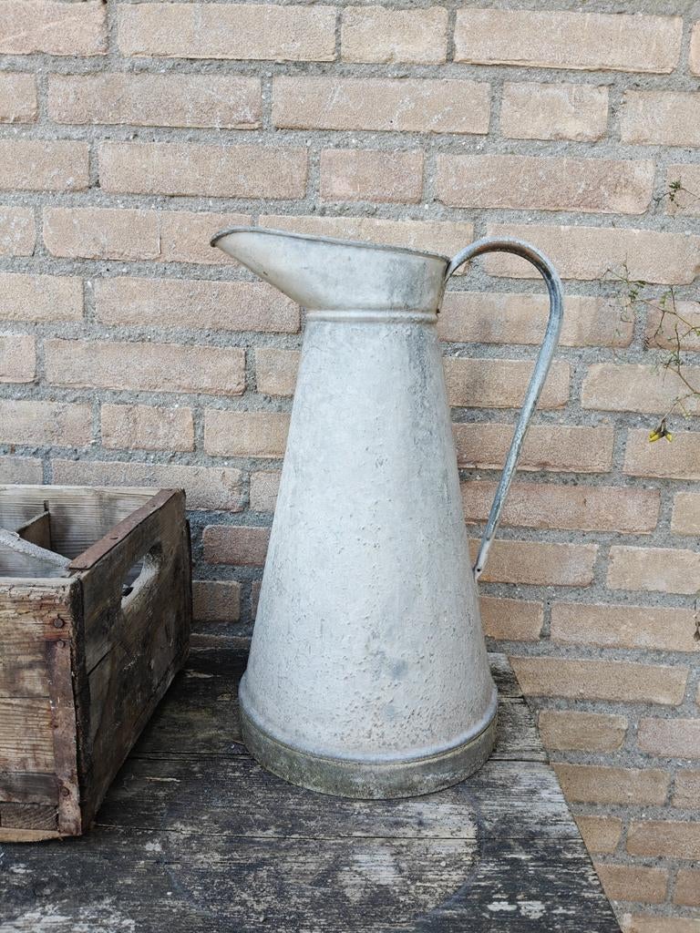 Vintage Zinken kan, Ophalen