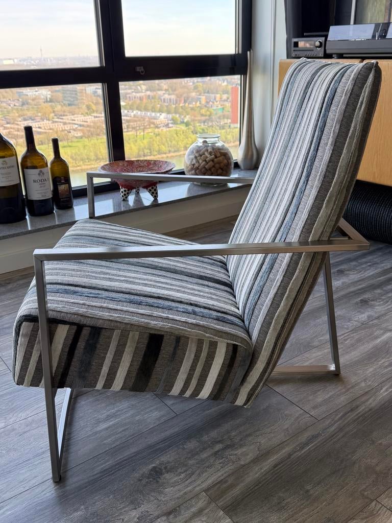 2 stuks Topform design fauteuils, Huis en Inrichting, Fauteuils, Ophalen, Design, 75 tot 100 cm, Zo goed als nieuw