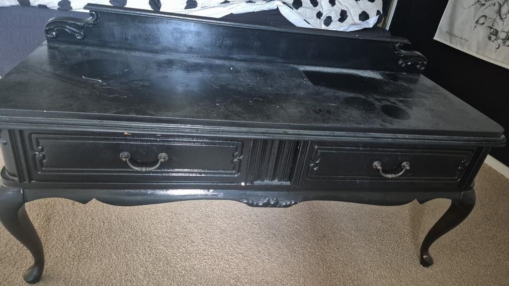 queen ann kastje, Huis en Inrichting, Tafels | Kaptafels, Gebruikt, 100 tot 150 cm, Ophalen of Verzenden, Minder dan 100 cm