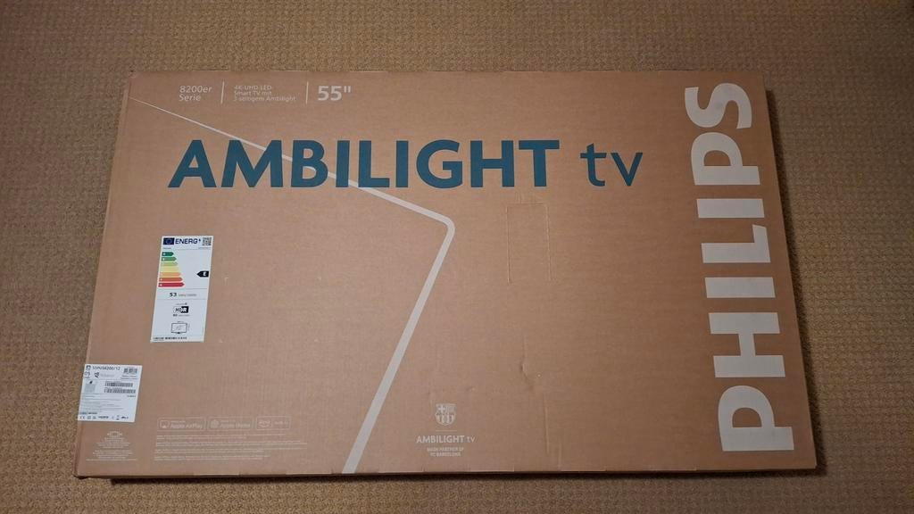 Philips Ambilight tv scherm 55pu8200 / 12, Ophalen, Nieuw, Tv en Weergevers