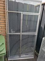 Ruime aluminium voliere met morsrand en extra dik aragaas, Dieren en Toebehoren, Vogels | Hokken en Kooien, Ophalen, Aluminium