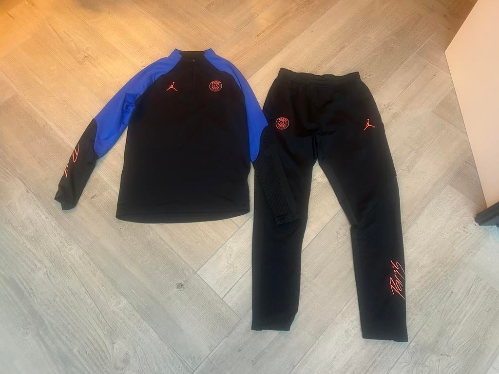 Origineel voetbaltrainingspak Paris Saint Germain, Maat XS of kleiner, Ophalen of Verzenden, Gebruikt, Trainingspak