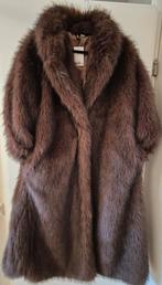 Bruine faux fur jas van H&M, maat xl, Kleding | Dames, Jassen | Winter, Ophalen, H&M, Bruin, Maat 46/48 (XL) of groter
